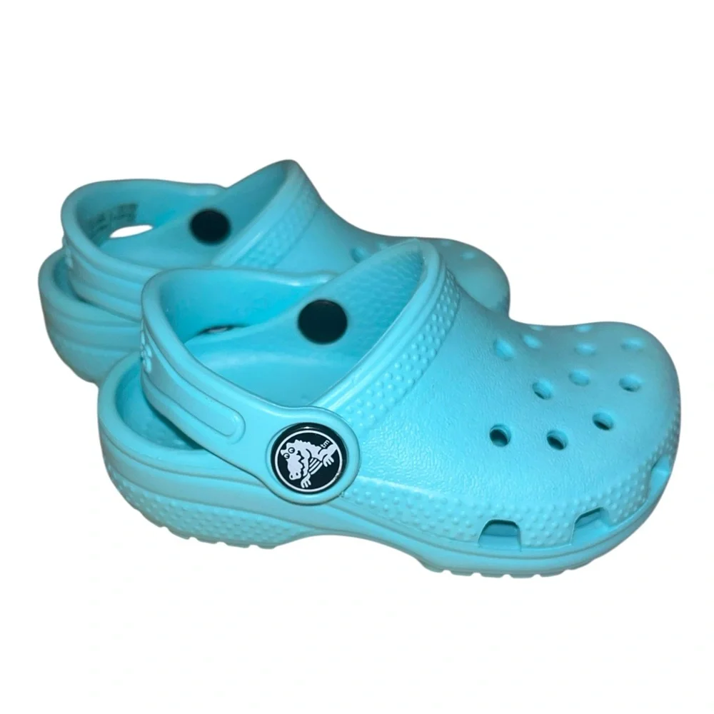 Baby Unisex Teal Crocs